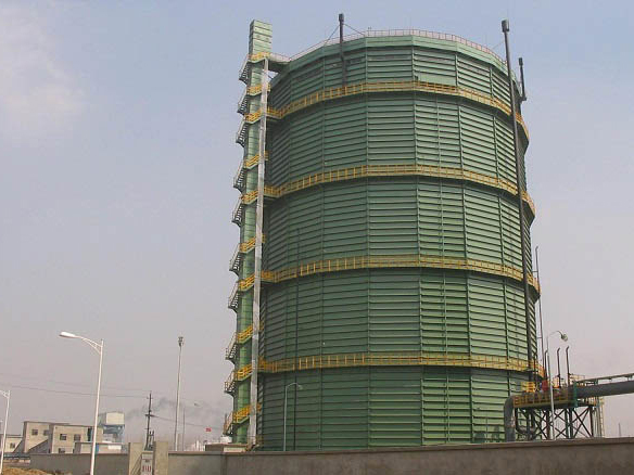 五万立方稀油干式气柜工程项目